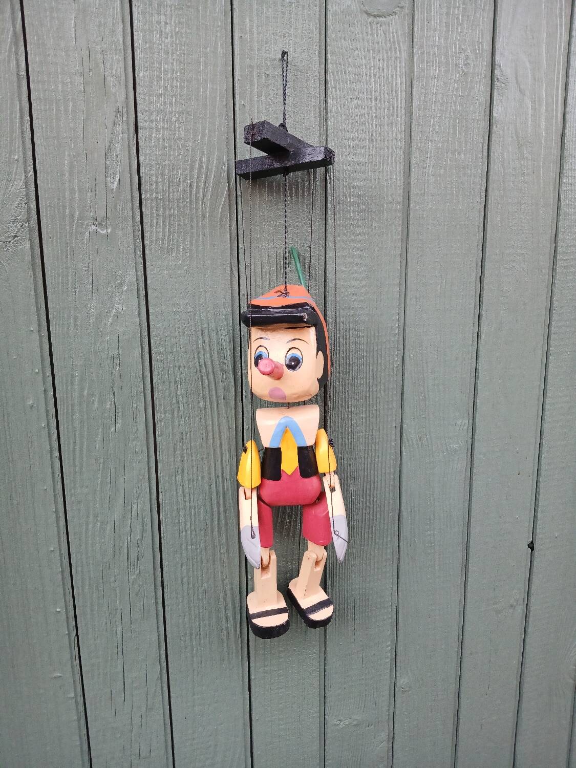 Marionnette en bois Pinocchio