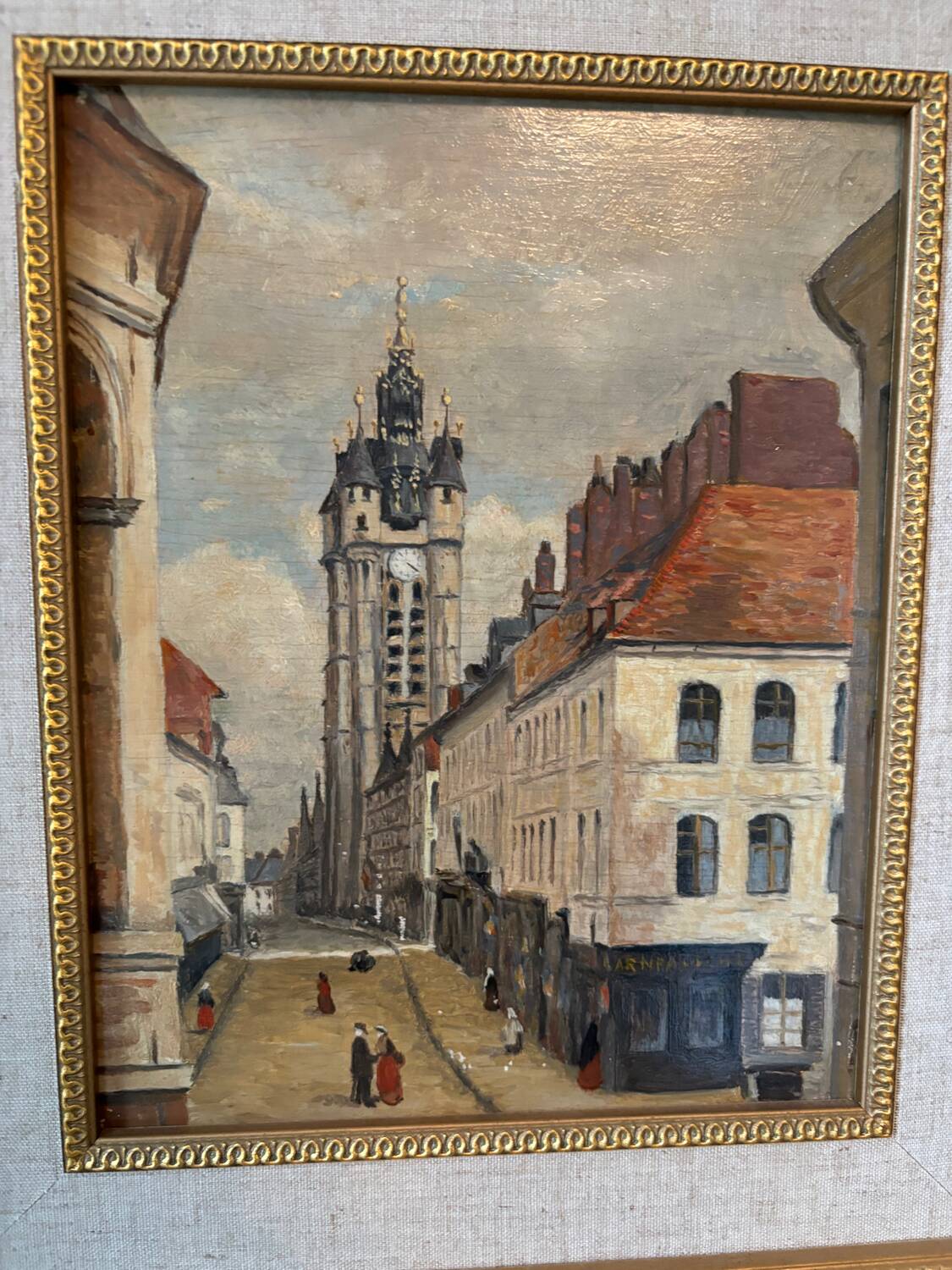 20th century village landscape