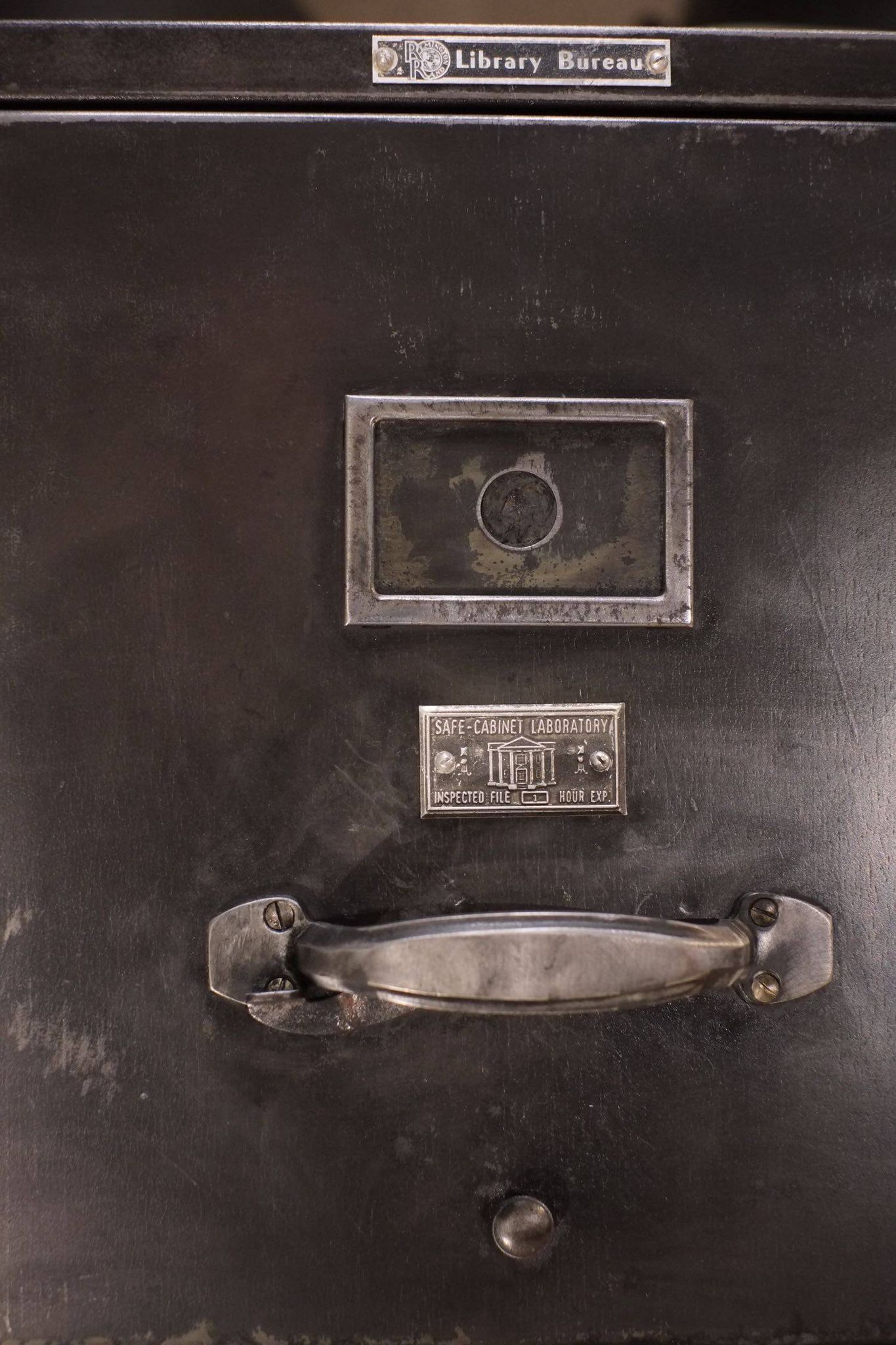 American filing cabinet safe from the White House, World War II.