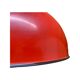 Red Retro Swedish Hanging Light | Enamel Designer Lamp Produced By HEMI In Sweden, 1960s