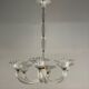 Venetian chandelier in murano glass by seguso circa 1950