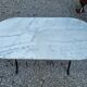 Table de bistrot marbre