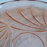 Pink art deco glass top 30s