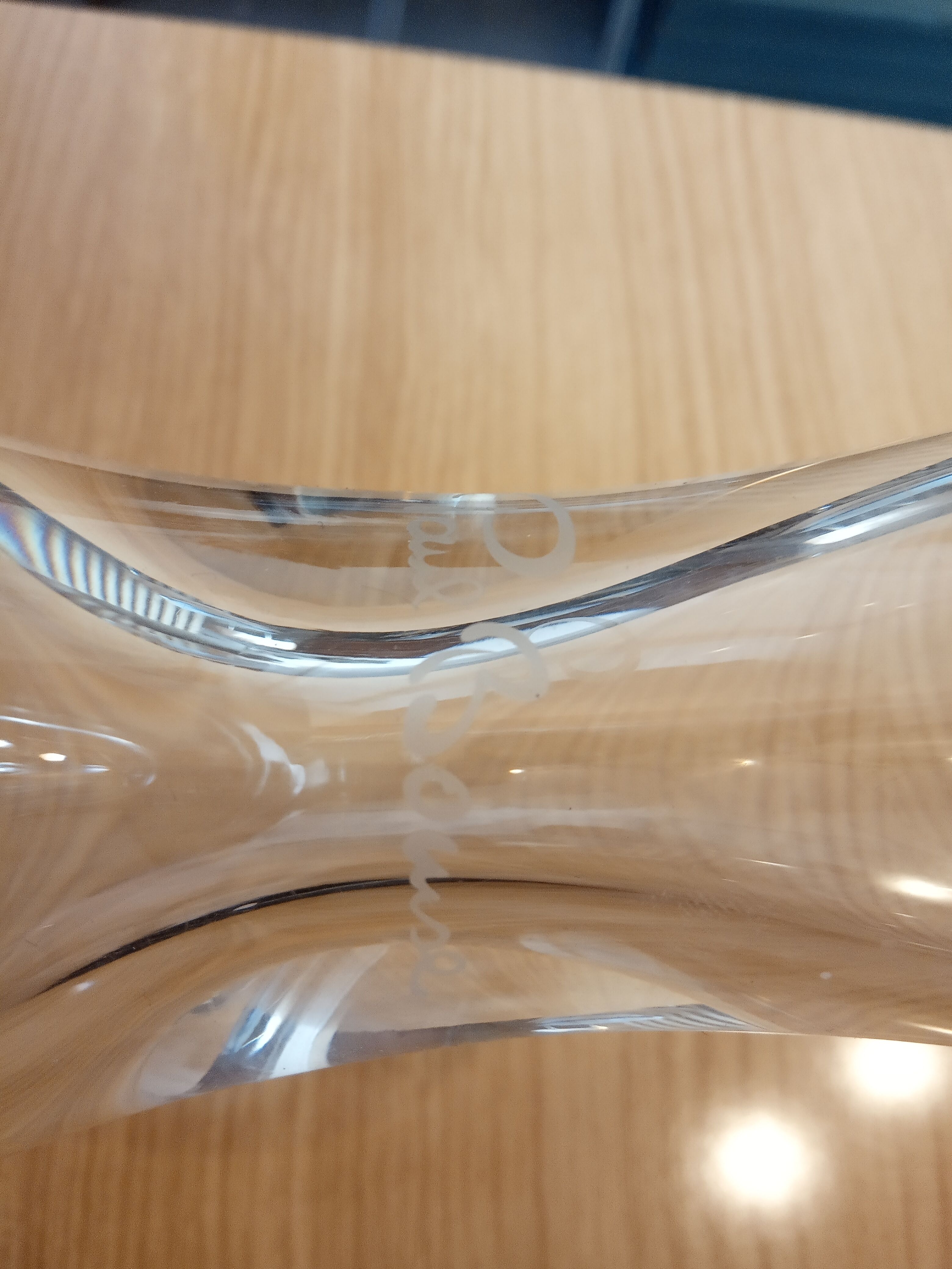 Crystal decanter by Paul Bocuse