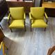 Reclining chairs in armchairs