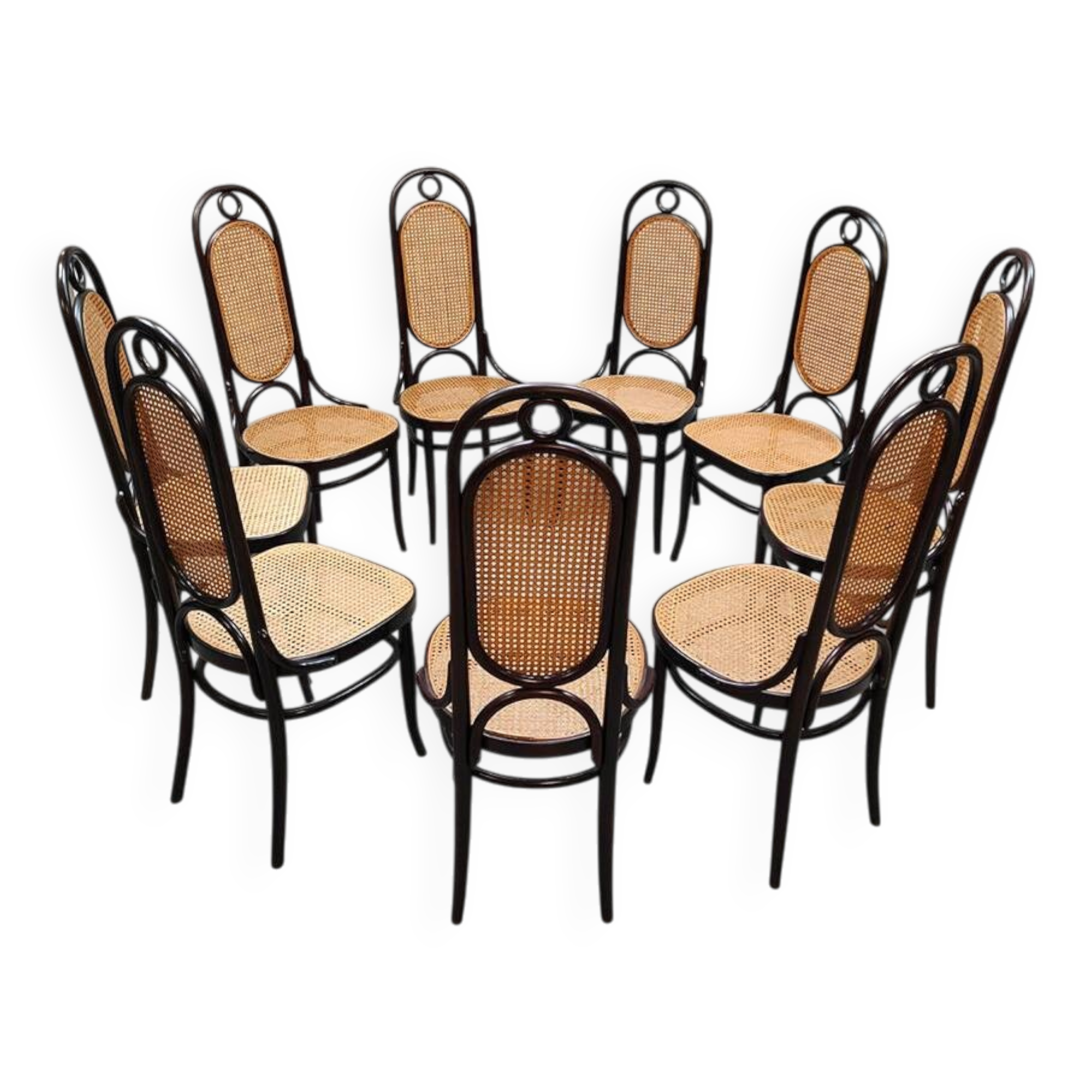 Vintage design dining chairs Thonet 1970’s