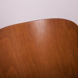 4 lollipop dining chairs from tatra, 1960s