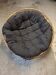 Fauteuil Papasan en rotin + grand coussin 130 cm
