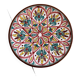 Large colorful dish.