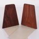 Set of 2 danish design kai kristiansen bookends 1960s