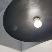 Suspension en métal micro-perforé, années 60
