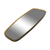 Miroir rockabilly années 1970 26x78cm