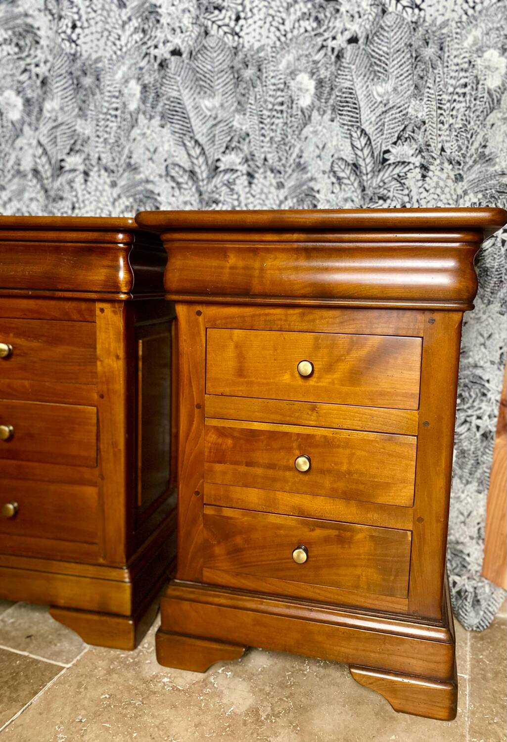 Louis Philippe bedside tables