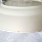 Assiettes plates anciennes dépareillées en faïence terre de fer