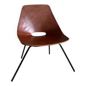 Chaise en cuir Pierre - guariche