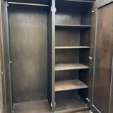 Armoire en rotin vintage