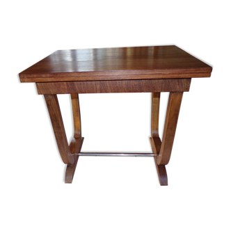 Art deco 1930s pine table