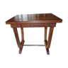 Art deco 1930s pine table