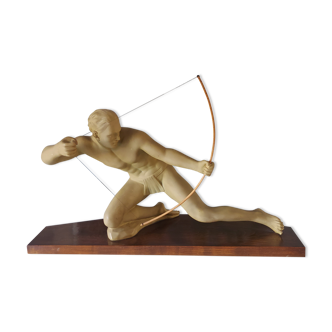Art Deco statue sculpture from the 1950s
