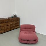 Armchair Soriana Afra and Tobia Scarpa 60s Cassina