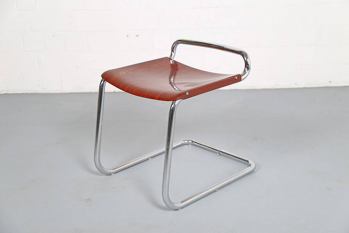 Mart Stam B37 Bremshey Bauhaus Stool 1960s