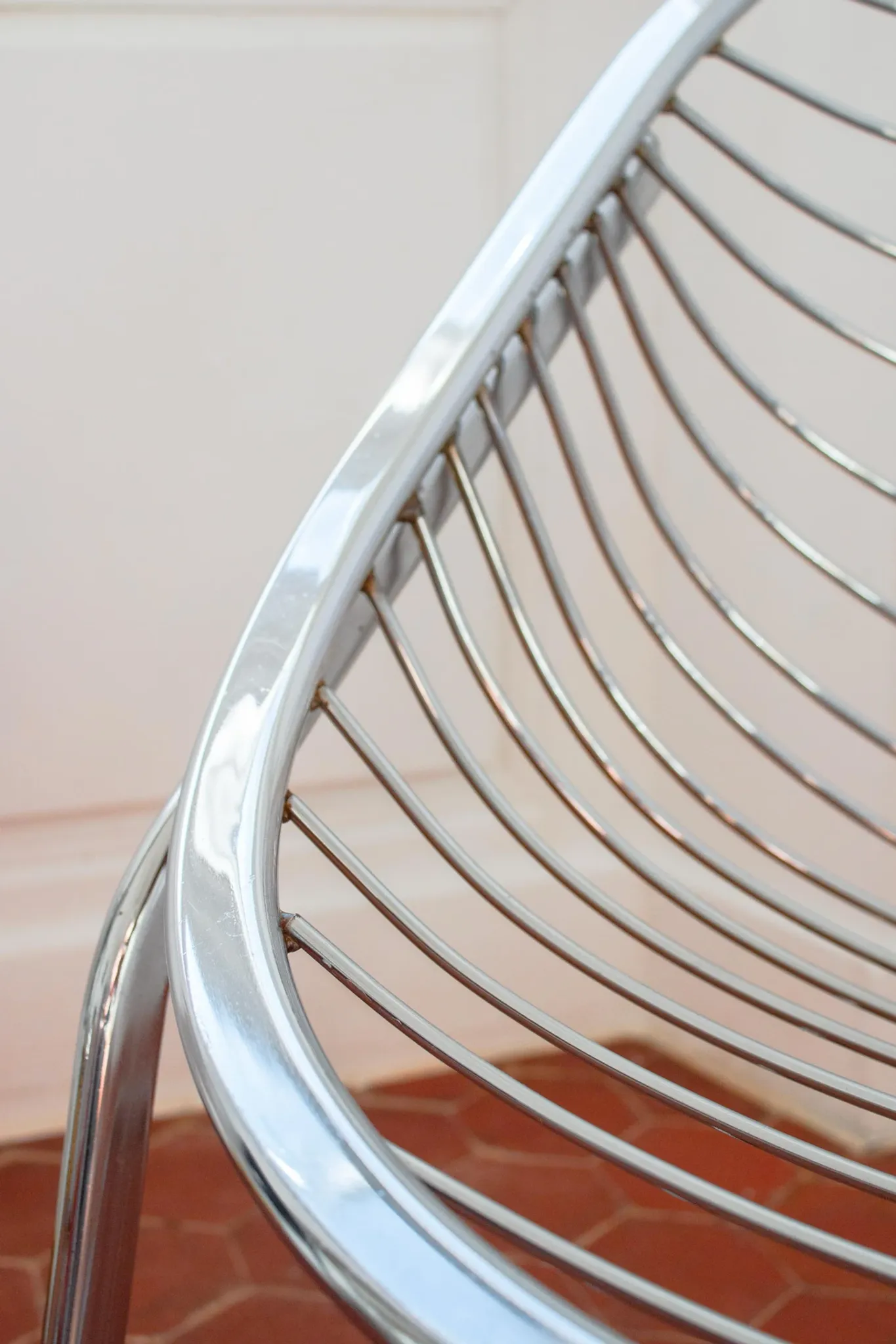 Egg chair by Gastone Rinaldi, vintage 1970s chair.