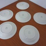 Swedish Stoneware Koka Plates by Hertha Bengtson for Rörstrand, 1960s, Set of 6