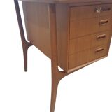 Teak Desk, designed by Svend Aage Madsen for H.P. Hansen, Denmark, 1960s