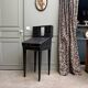 Small black antique graduated desk (renovated)
