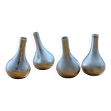Ensemble de 4 bougeoirs Danks, vintage