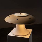 Huge vintage mushroom table lamp, 1960s