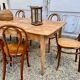 Large bistro table old farmhouse table solid wood Length 200 x Width 98 cm