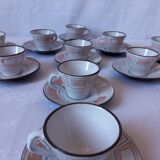 Niderviller service in enamelled stoneware