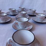 Niderviller service in enamelled stoneware