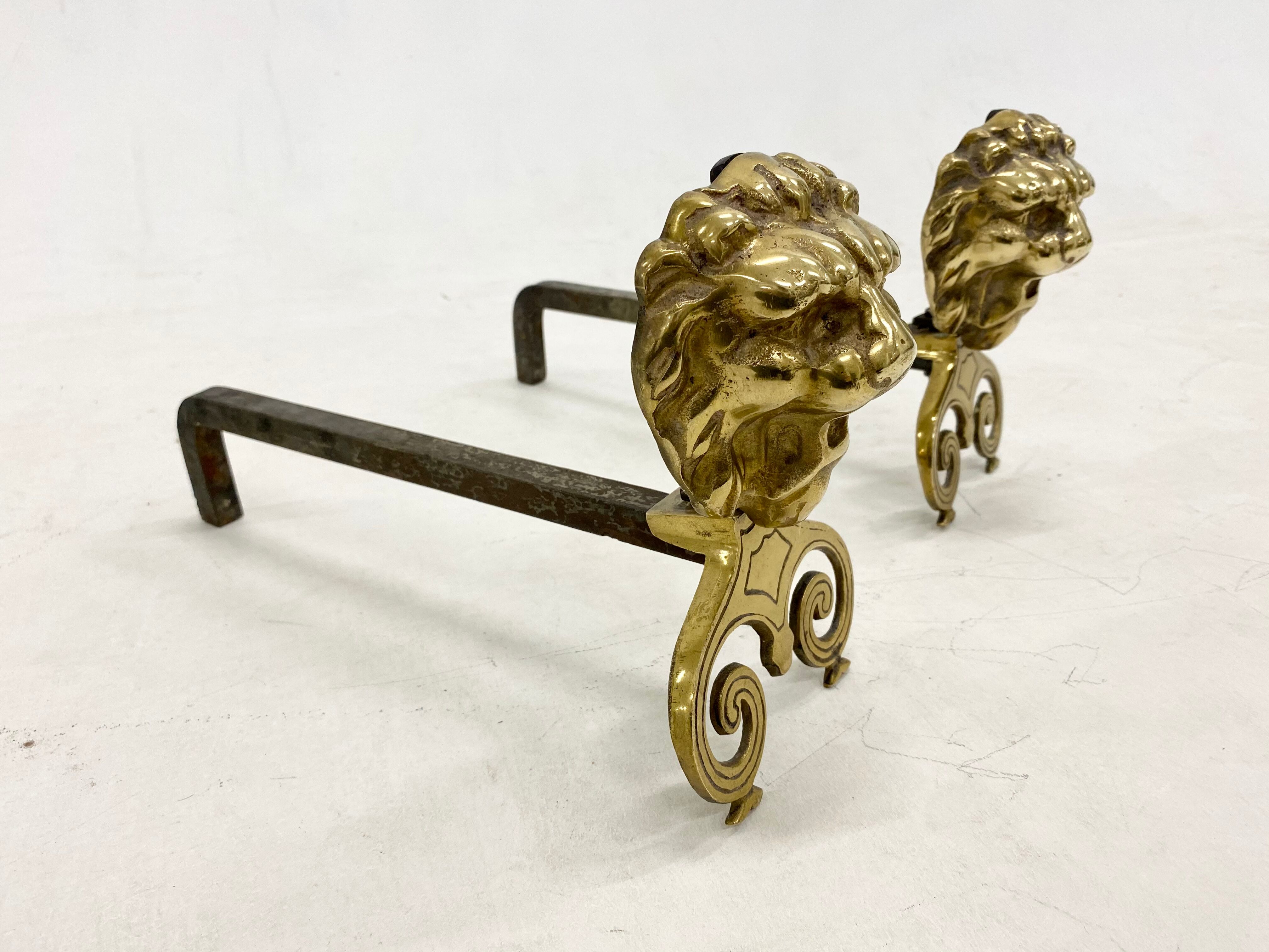 Pair of bronze channels