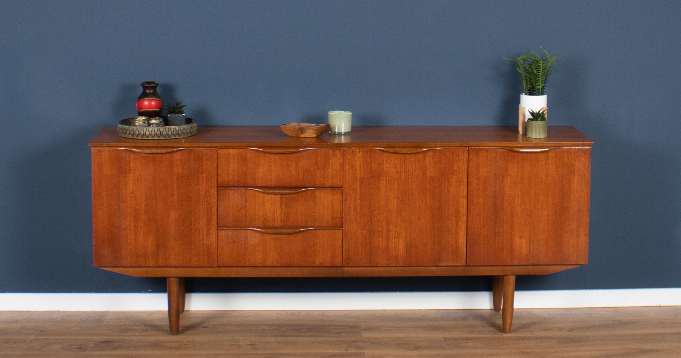 Retro Teak 1960s Stonehill Mid Century Sideboard