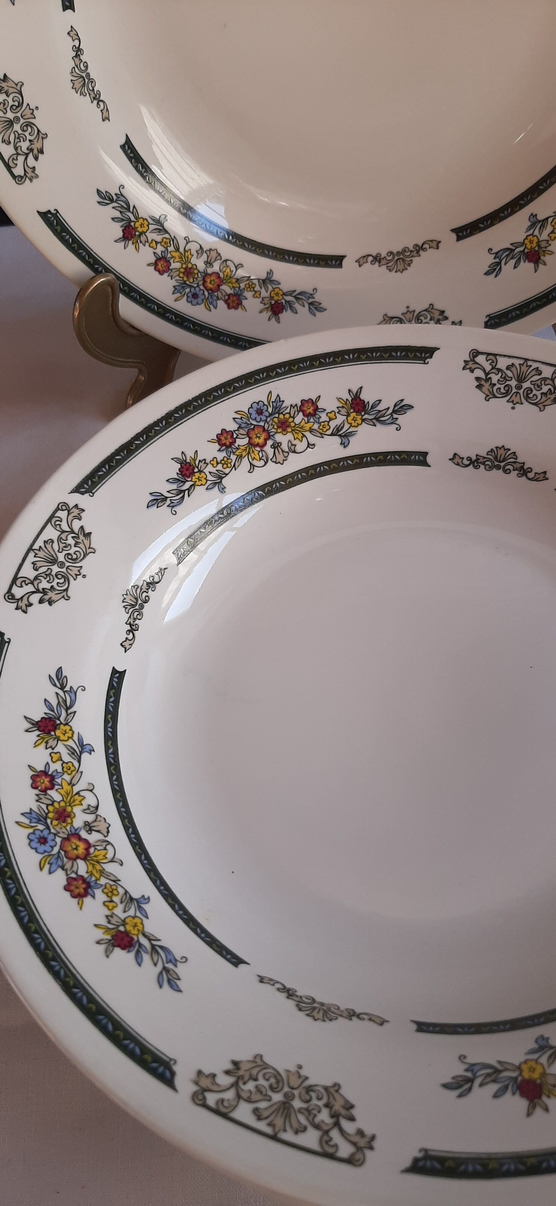 Sandra Rich deep plates