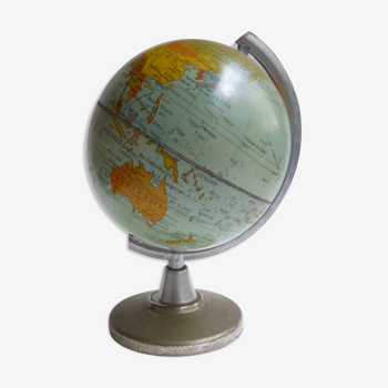 Globe terrestre vintage 1950/60