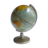 Globe terrestre vintage 1950/60