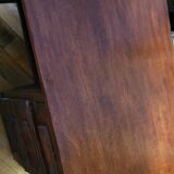 Vintage mahogany school desk