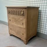 Oak bedside table (refurbished)