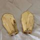 Pair Of Mid Century Swedish Brass Sconces