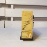 JAZ Quartz Clock Art Deco Marble Style - Table Clock