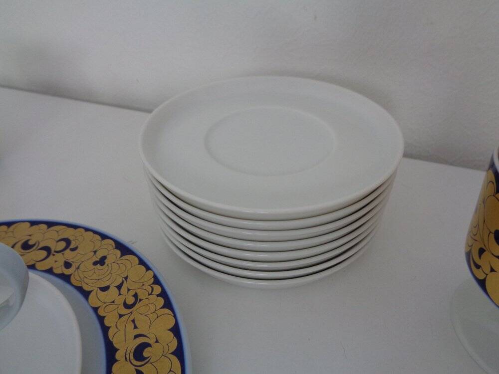 Coffee service for 12 people by Tapio Wirkkala for Rosenthal, 1960s, set of 42.