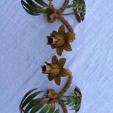 Pair of metal wall lights from the 60s/70s
