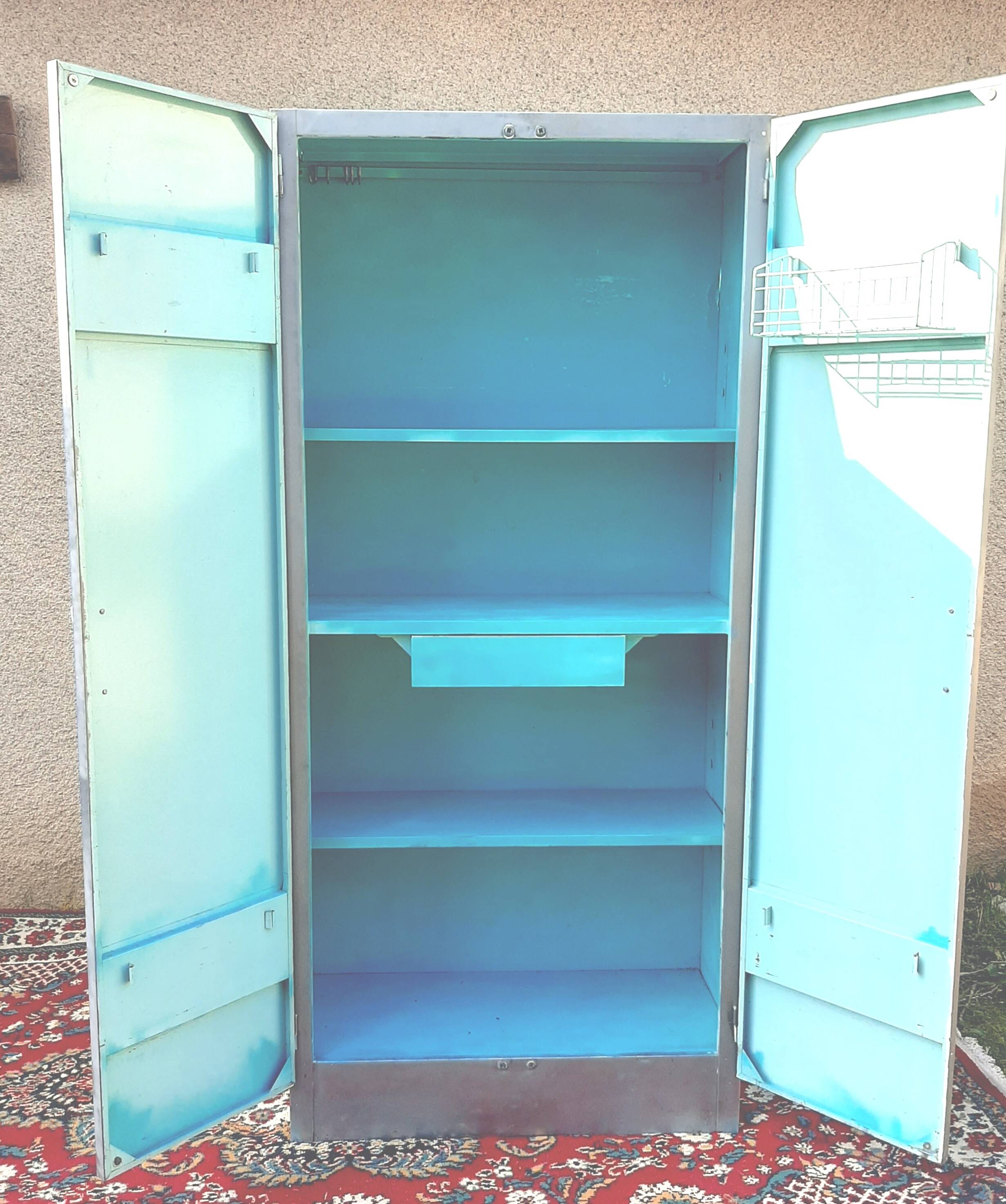Metal kitchen cabinet