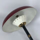 Vintage Italian brass and lacquer table lamp from 50s