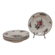 Lot de 6 assiettes creuses en céramique « villeroy et boch » "alt strassburg"