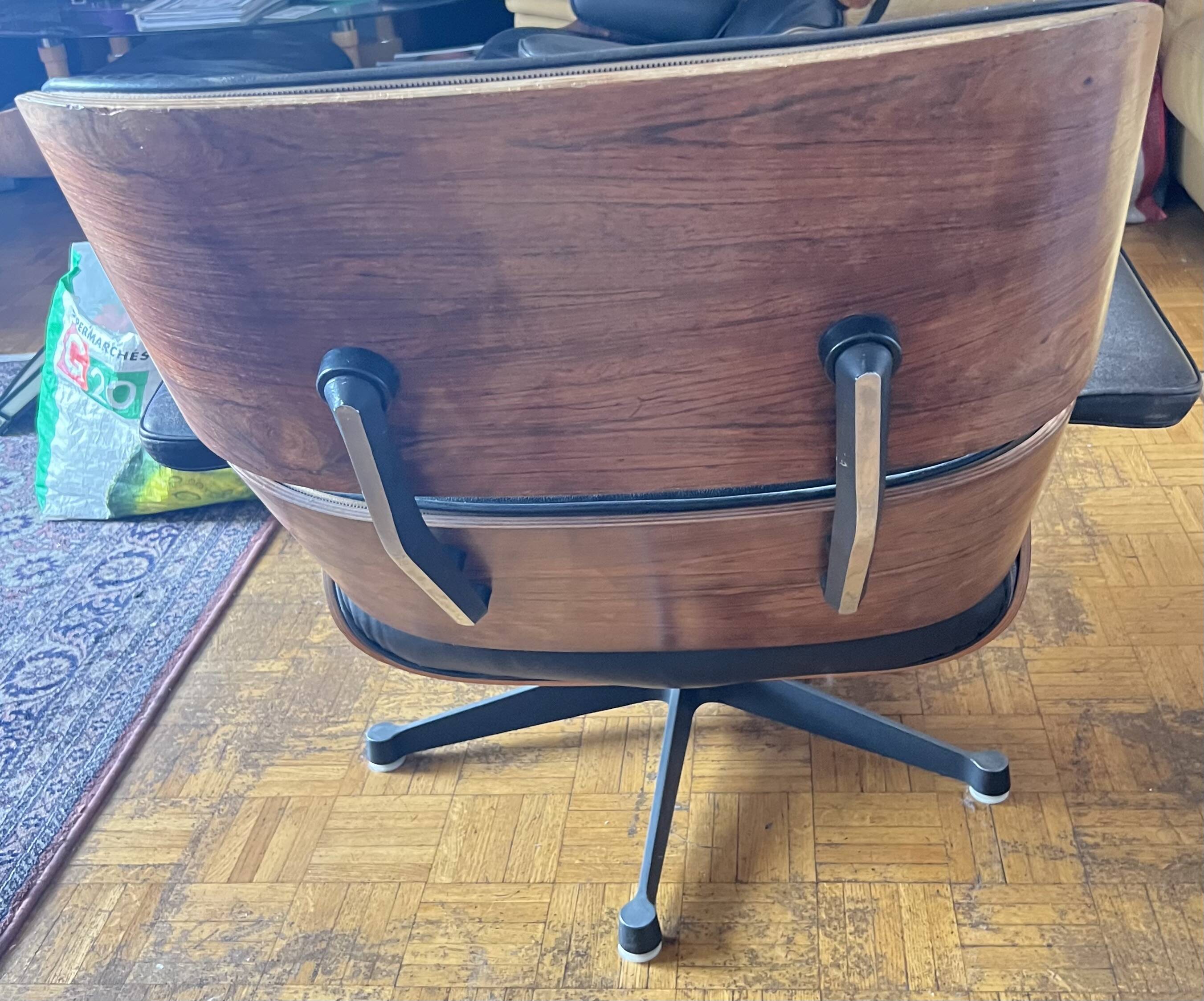 Fauteuil Lounge Chair Eames — Herman Miller Vintage 1956