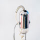 Steel Wall Lamp by Francesco Fois for Reggiani, Italy, 1960s